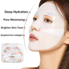 Collagen Face Mask, Hydrating Overnight Hydrogel Mask, Face Masks Skincare anti Wrinkle Moisturizing, Korean Skin Care for Glass Skin