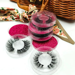 False Eyelashes 20 Pairs Mink Eyelashes Wispy Lashes 15Mm Natural Looking Eyelashes(H1)