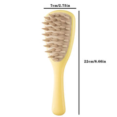 Long Handle Shampoo Brush Silicone Scalp Massage Comb Hair Washing Brush Head Massager Bath Brush Body Scrubber Hair Accessories