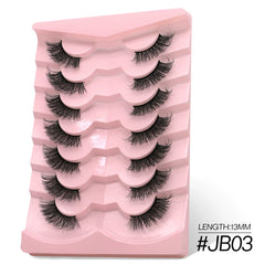 New Natural Manga Lashes Soft False Eyelashes Look like Mink False Eyelashes Wispy Manga Eyelashes Extension Makeup