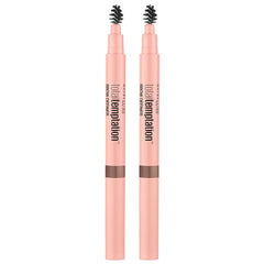 Total Temptation Eyebrow Definer Pencil, Soft Brown, 2 Count