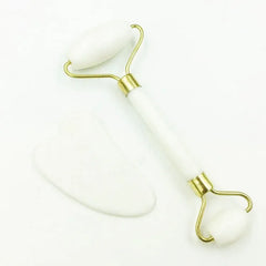 Guasha Natural Stone Massage Face Jade Roller Gua Sha Massage Tool Set for SPA Body Visage Rouleau De Massage Rouleau Visage