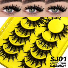 New Natural Manga Lashes Soft False Eyelashes Look like Mink False Eyelashes Wispy Manga Eyelashes Extension Makeup