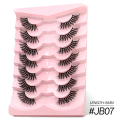 New Natural Manga Lashes Soft False Eyelashes Look like Mink False Eyelashes Wispy Manga Eyelashes Extension Makeup