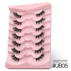 New Natural Manga Lashes Soft False Eyelashes Look like Mink False Eyelashes Wispy Manga Eyelashes Extension Makeup