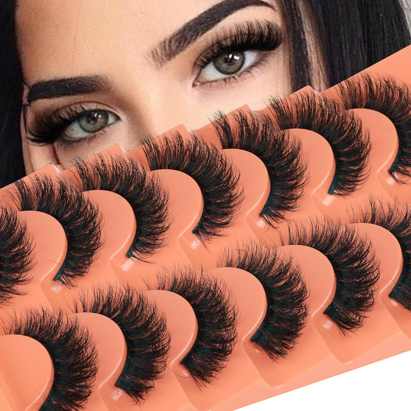 Fluffy Volume False Eyelash | Cat Eye Lashes