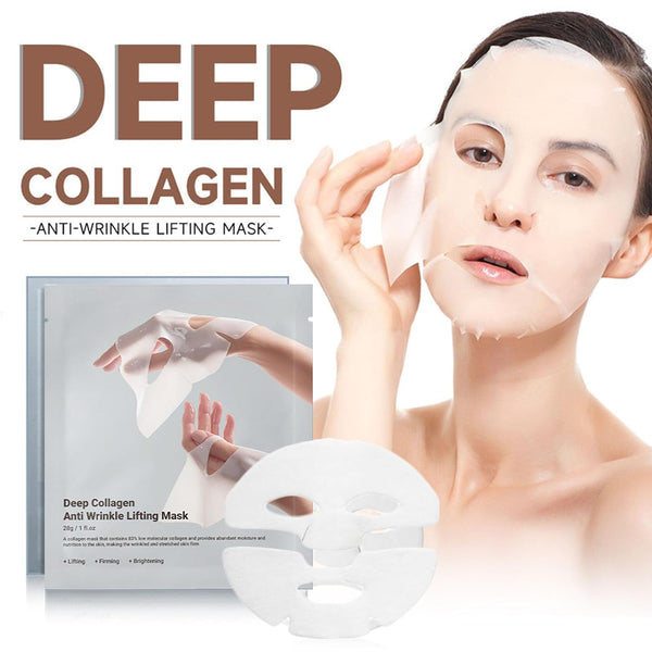 Collagen Face Mask, Hydrating Overnight Hydrogel Mask, Face Masks Skincare anti Wrinkle Moisturizing, Korean Skin Care for Glass Skin