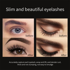 4D Brilliant Starry Sky Black Mascara Slim, Thick, Curled, Waterproof, Long Lasting, Non Staying Mascara